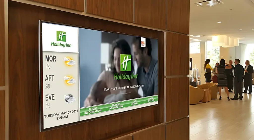 Pantallas Led Para Hoteles y Hospitalidad