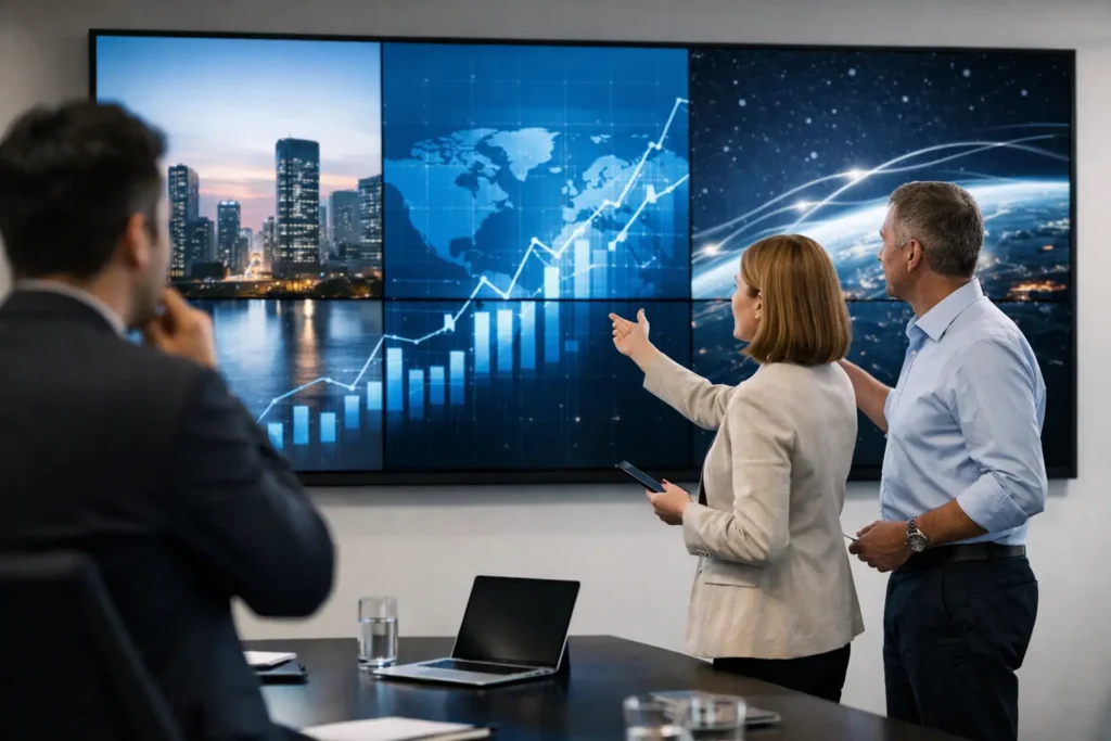 Cómo elegir video wall empresarial sin errores
