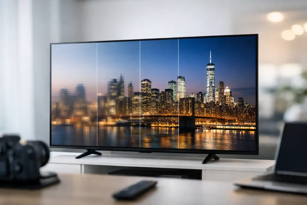 Cuánta resolución necesita una pantalla LED