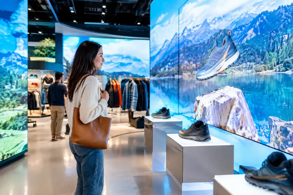 Retail LED inmersivo para tiendas que venden más