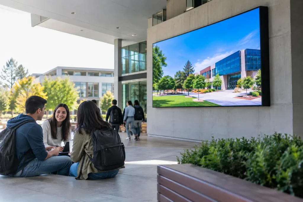 Pantallas LED para universidades que sí funcionan